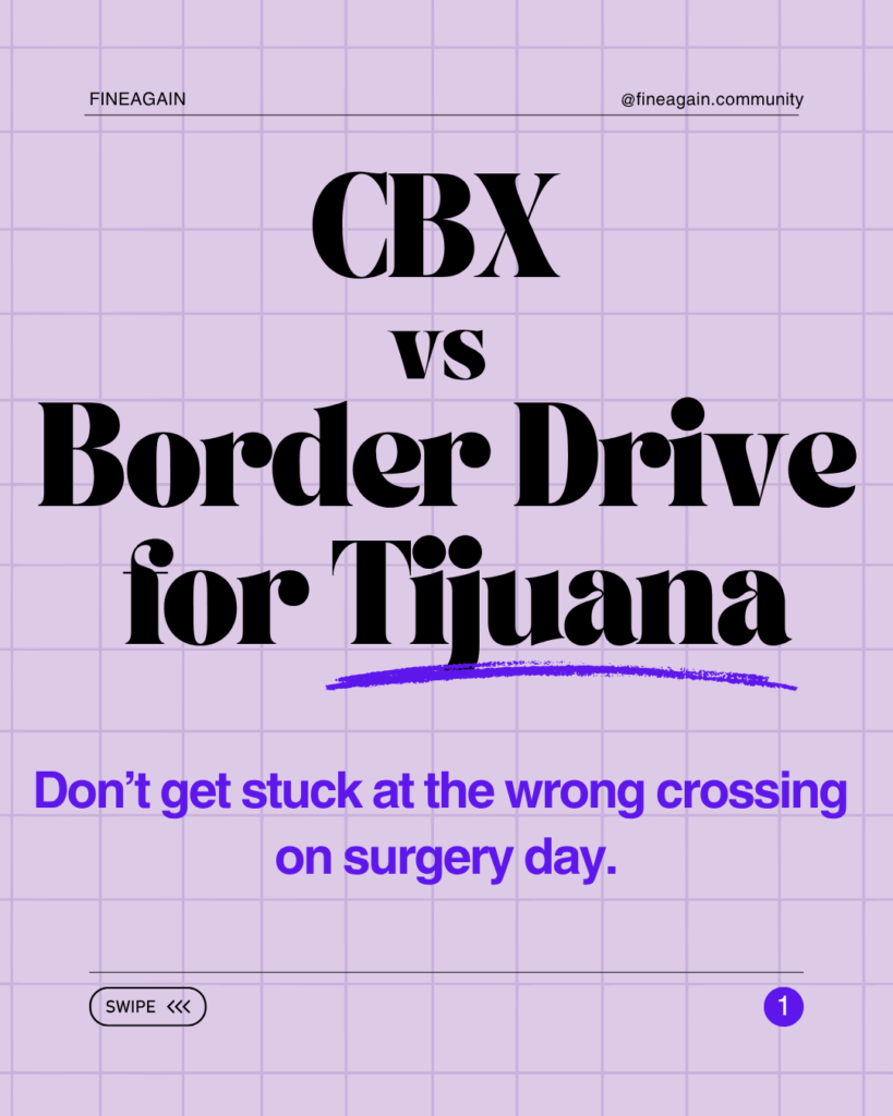 Tijuana surgery border crossing