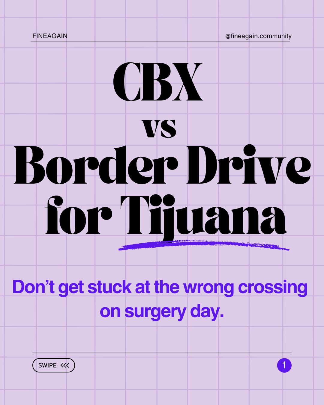 Tijuana surgery border crossing